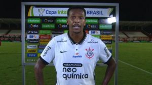 Jô foi bem pelo Corinthians - Reprodução/SporTV.