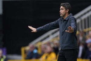 Bruno Lage é atual técnico do Wolverhampton e aparece como sugestão para Corinthians. (Foto: Twitter da Premier League)