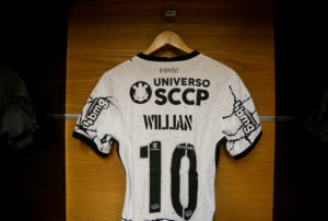 Corinthians estreia nova marca no uniforme nesta noite. (Foto: Twitter do Corinthians)