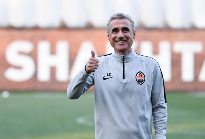 Luís Castro é o nome da vez do Corinthians. (Foto: Twitter do Shakhtar)