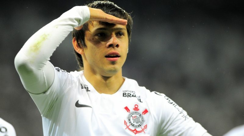 Ángel Romero foi campeão brasileiro em duas oportunidades pelo Corinthians. (Foto: Twitter do Corinthians)