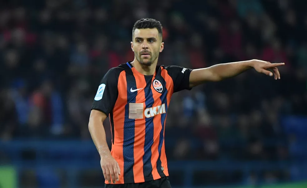 Júnior Moraes está em negociações com o Corinthians. (Foto: Twitter da UEFA)