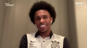 Willian deixou o Alvinegro em 2022- Foto: Reprodução/SporTV.