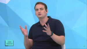 Foto: Reprodução/Band - Jornalista trouxe a informação sobre o camisa 18 do Corinthians.