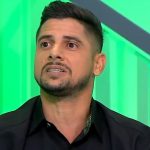 Corinthians foi citado por Cicinho ao vivo - Foto: Reprodução/SBT.