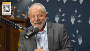 Lula comemorou o título - Foto: Youtube/Flow Podcast