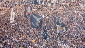 Foto: Rodrigo Coca/ Ag. Corinthians - Torcida tomou nova atitude polêmica.