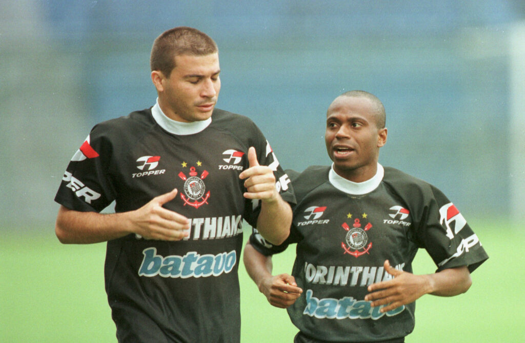 Luizão e Edílson marcaram época com a camisa do Corinthians