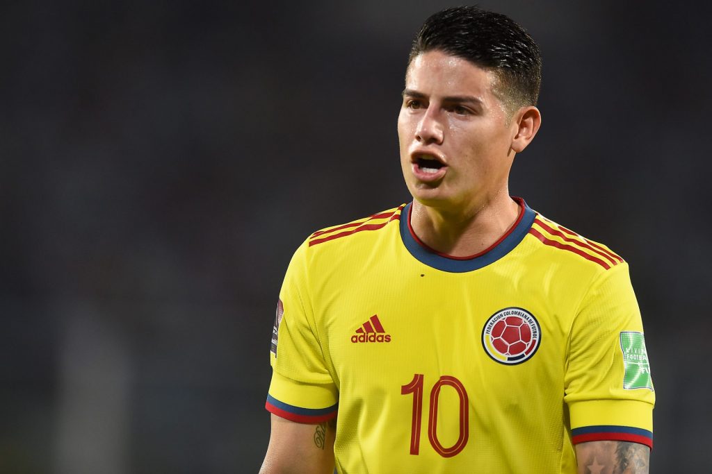 James Rodríguez está no Olympiacos, da Grécia