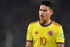 James Rodríguez está no Olympiacos, da Grécia