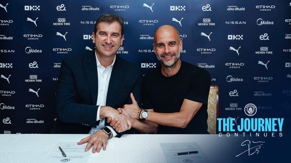 Pep Guardiola e City