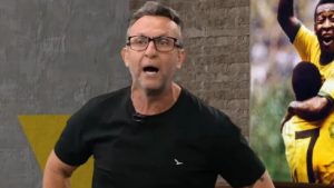 Foto: Reprodução/Band - Neto aprovou Carrillo no Corinthians.