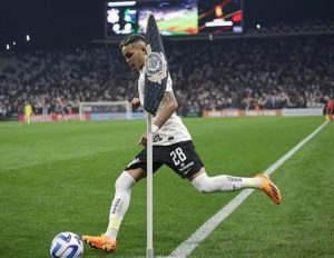 Adson foi o autor de um dos gols do Corinthians - Foto: Rodrigo Coca/Ag. Corinthians