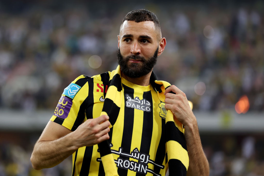 Benzema deixou o Real Madrid e acertou com o Al Ittihad - Foto: Getty Images