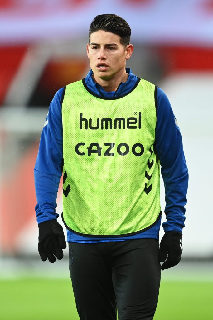 (Photo by Michael Regan/Getty Images) – James Rodríguez está bem próximo de enfrentar o Corinthians.