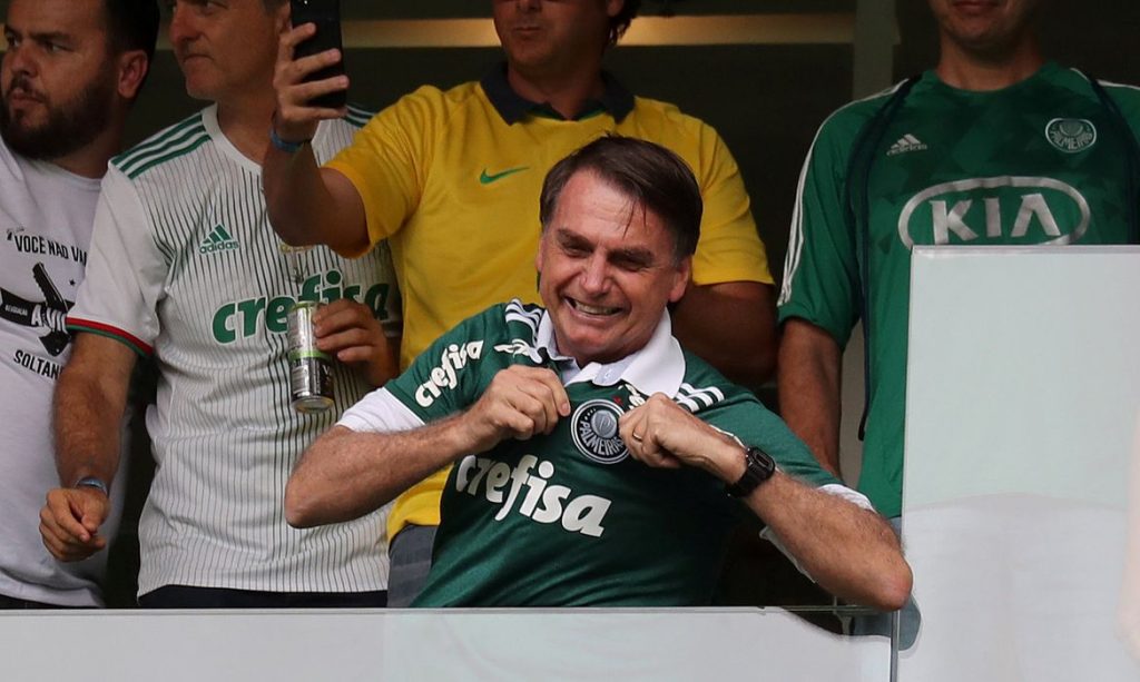 Bolsonaro quer ir à Arena - Foto: Paulo Whitaker/Reuters