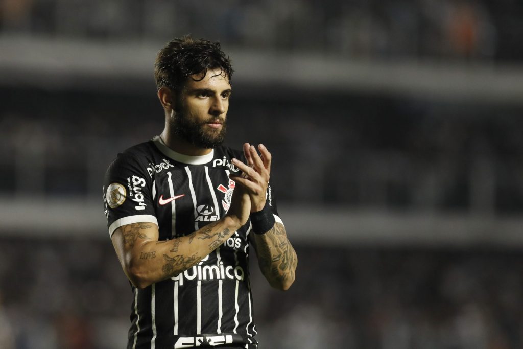 Yuri lamentou o empate do Corinthians - Foto: Getty Images