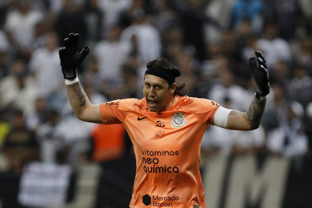 Cássio discutiu com jovem jogador do Corinthians - Foto: Getty Images