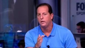 Benja ouviu as críticas ao ex-treinador do Corinthians - Foto: Reprodução/FOX.