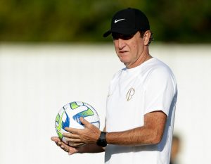 Foto: Rodrigo Coca/Ag. Corinthians - Cuca foi "linchado".