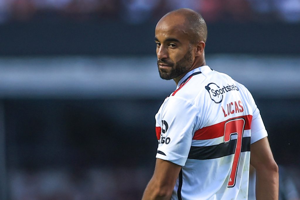 Lucas é 'arma' do São Paulo contra o Corinthians - Foto: Marcello Zambrana/AGIF