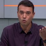 Rizek não aliviou ao camisa 10 do Timão - Foto: Reprodução/SporTV.