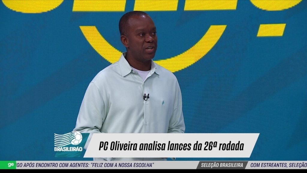 Foto: Reprodução/GE - PC de Oliveira apontou um erro da arbitragem.