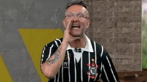 Foto: Reprodução/Band - Neto se rendeu ao talento de Carrillo.
