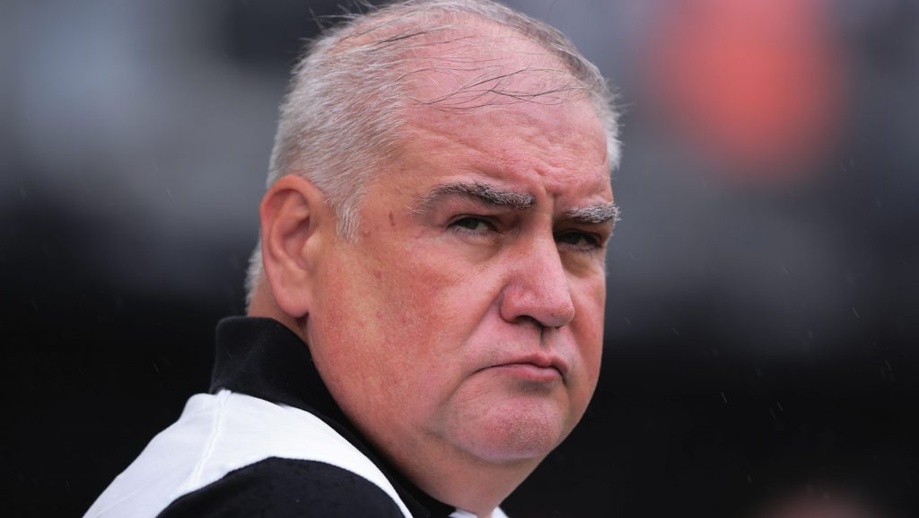 Dirigente estava respondendo os torcedores do Corinthians - Foto: Ettore Chiereguini/AGIF.