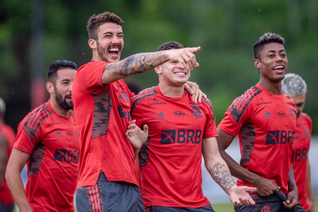 Foto: Alexandre Vidal/CRF - Gustavo Henrique passou pelo Flamengo.