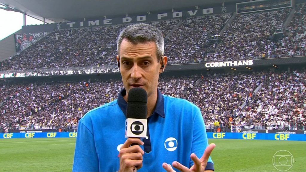 Edgar Alencar trouxe uma informação exclusiva sobre o Corinthians - Reprodução/TV Globo.