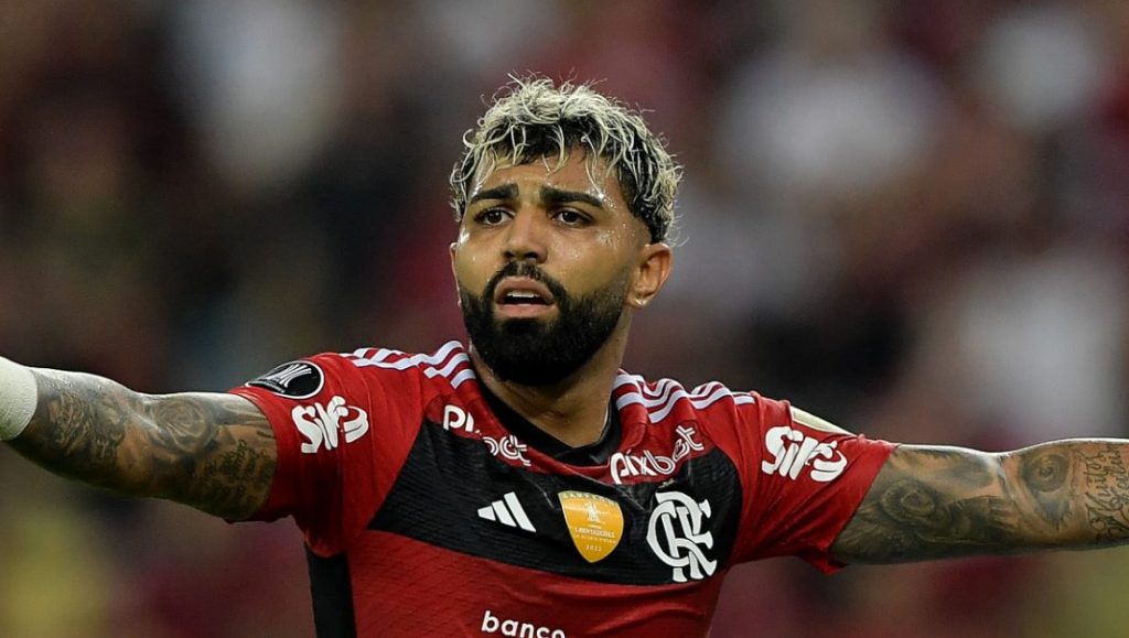 Gabigol se pronuncia oficialmente. Foto: Thiago Ribeiro/AGIF