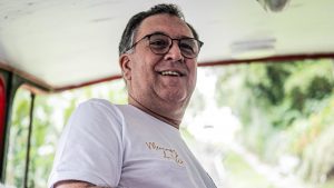 Presidente do Santos consultou o jogador de 24 anos - Foto: Guilherme Greghi/Santos FC.