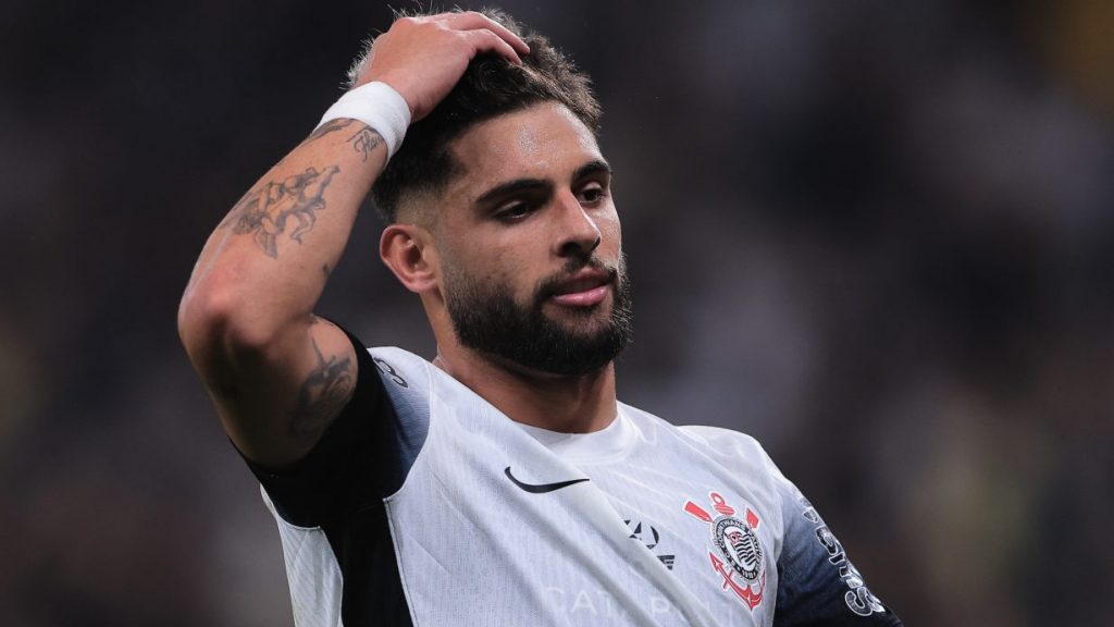 Yuri Alberto foi criticado pela torcida do Corinthians - Foto: Ettore Chiereguini/AGIF.