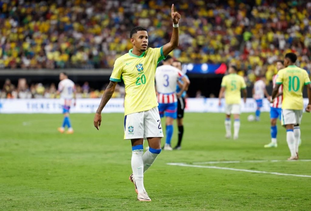 Savinho esteve na última Copa América - Foto: Rafael Ribeiro/CBF.