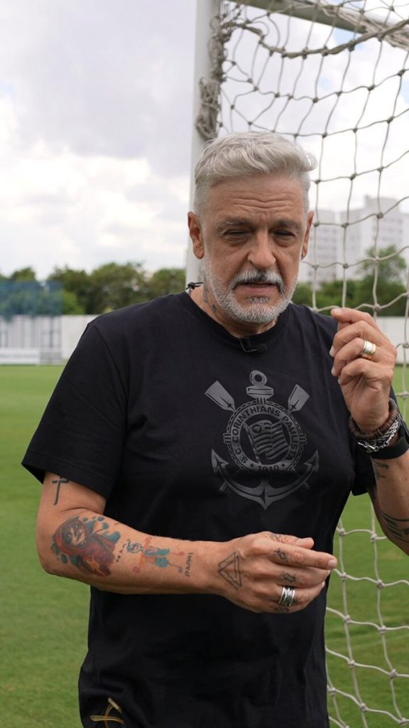 Ivan Andrade agradava os torcedores - Foto: Reprodução/Corinthians TV.