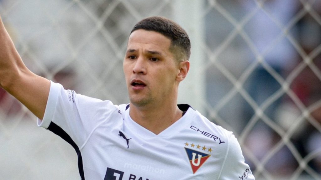 Foto: Divulgação/LDU - Alex Arce quer jogar no Corinthians.