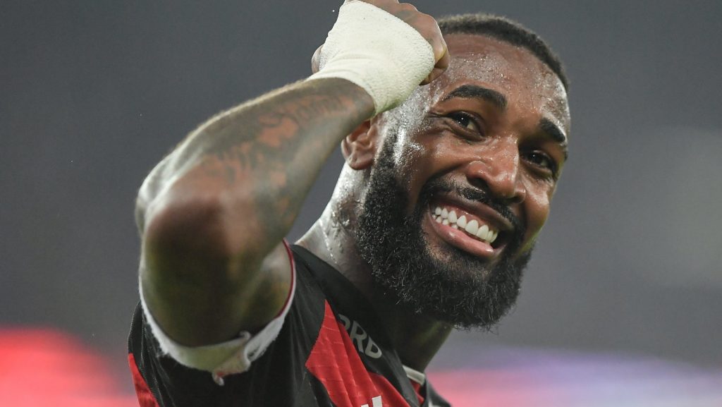 Gerson falou sobre o duelo contra o Corinthians - Foto: Thiago Ribeiro/AGIF.