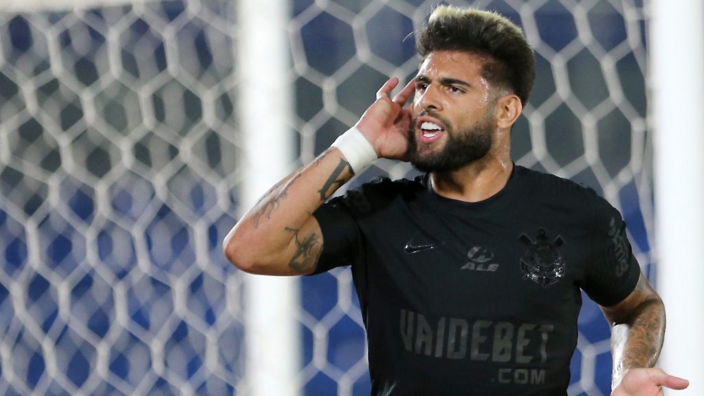 Yuri vive altos e baixos no Corinthians em 2024 - Foto: Christian Alvarenga/Getty Images.