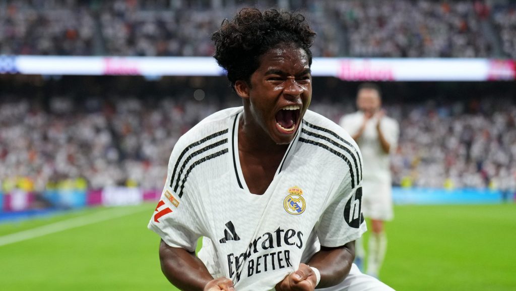 Jogador do Corinthians foi lembrado por Endrick - Foto: Angel Martinez/Getty Images.