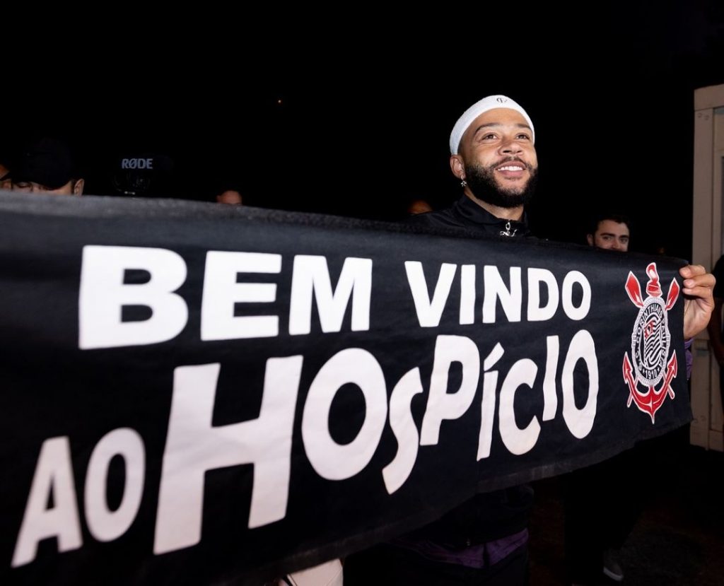 Craque já teve seu primeiro contato com a Fiel - Foto: Reprodução/Instagram.