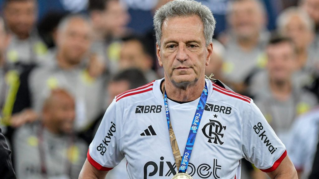 Presidente esquentou o clima para Corinthians x Flamengo - Foto: Thiago Ribeiro/AGIF.