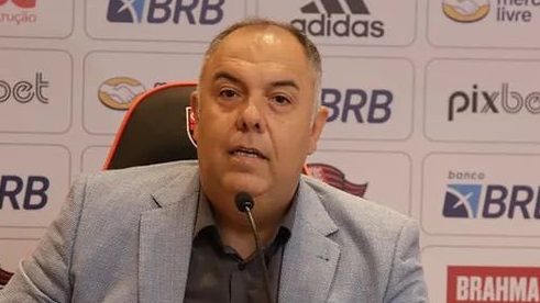 Foto: Divulgação/Flamengo - Marcos Braz vira assunto no Corinthians.