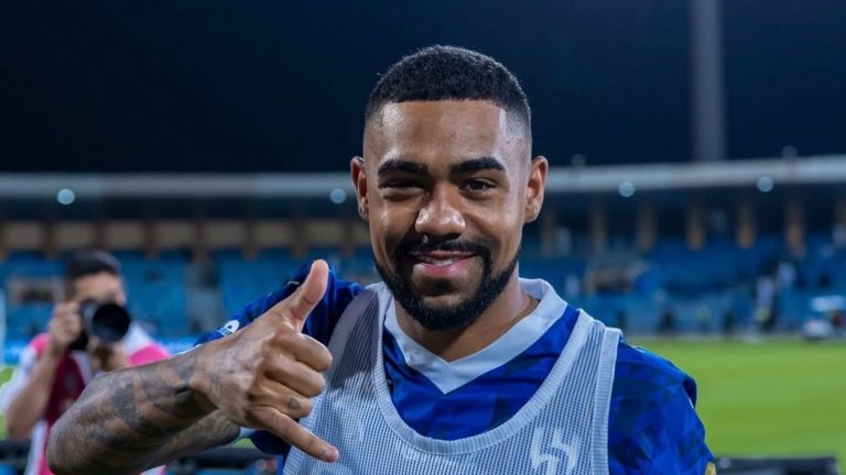 Foto: Divulgação/ Al Hilal - Malcom pode voltar para o Corinthians no futuro.