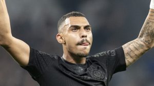Foto: Anderson Romão/AGIF - Matheus Bidu fez um golaço pelo Corinthians.