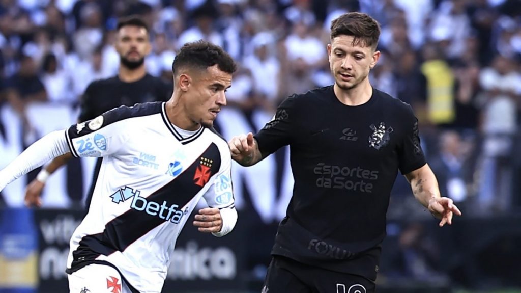 Timão jogou bem mais que o Vasco - Foto: Marcello Zambrana/AGIF.