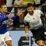 Corinthians deu show no último jogo contra o Bahia - Foto: Joisel Amaral/AGIF.