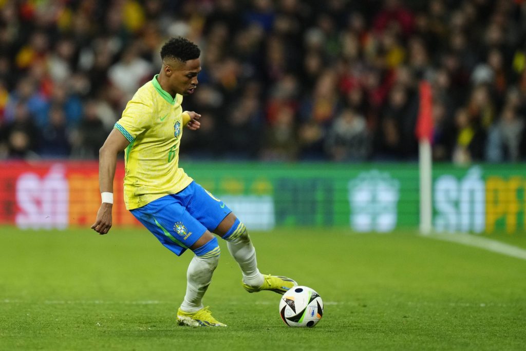 Wendell usou a camisa 6 da Seleção Brasileira - Foto: IMAGO/NurPhoto.