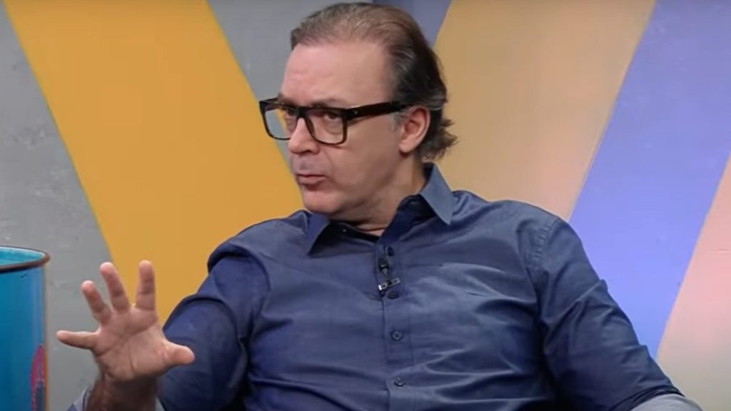 Quesada foi quem trouxe a info sobre o Corinthians - Foto: Reprodução/TV Bandeirantes.