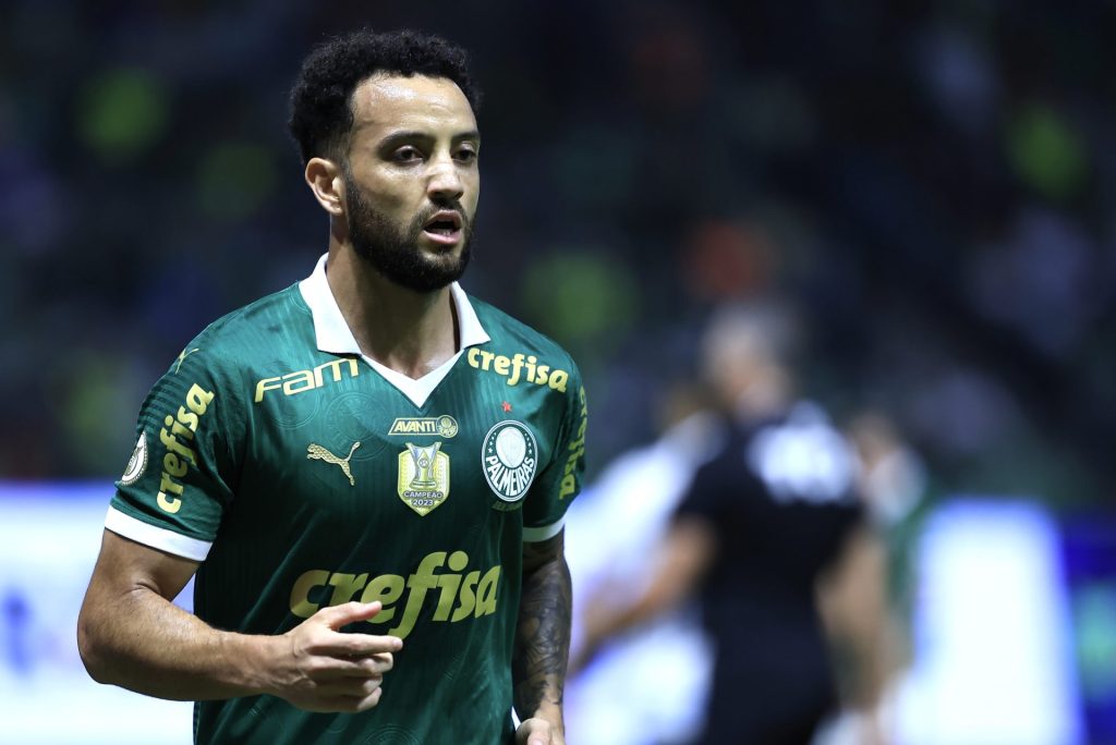 Felipe Anderson não deve jogar contra o Timão - Foto: Marcello Zambrana/AGIF.